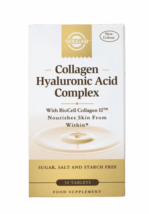 Collagen Hyaluronic Acid 30 tabletten Solgar