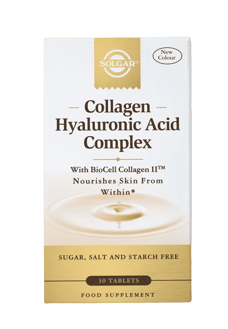 Collagen Hyaluronic Acid 30 tabletten Solgar