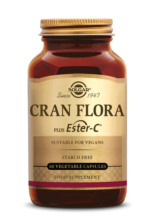 Cran Flora 60 plantaardige capsules Solgar
