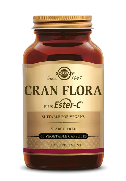 Cran Flora 60 plantaardige capsules Solgar