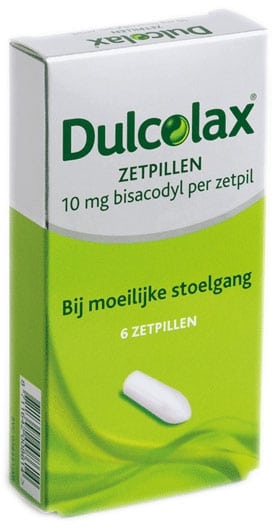 Dulcolax zetpillen 10 mg 6 zetpillen