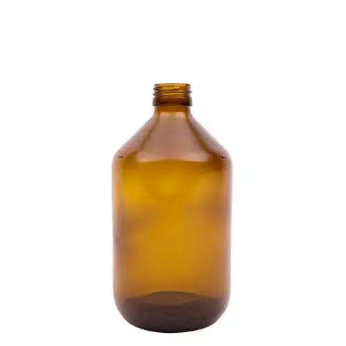 Fles Medicijnfles gedopt 500 ml