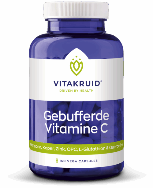Gebufferde Vitamine C 150 vegicapsules Vitakruid