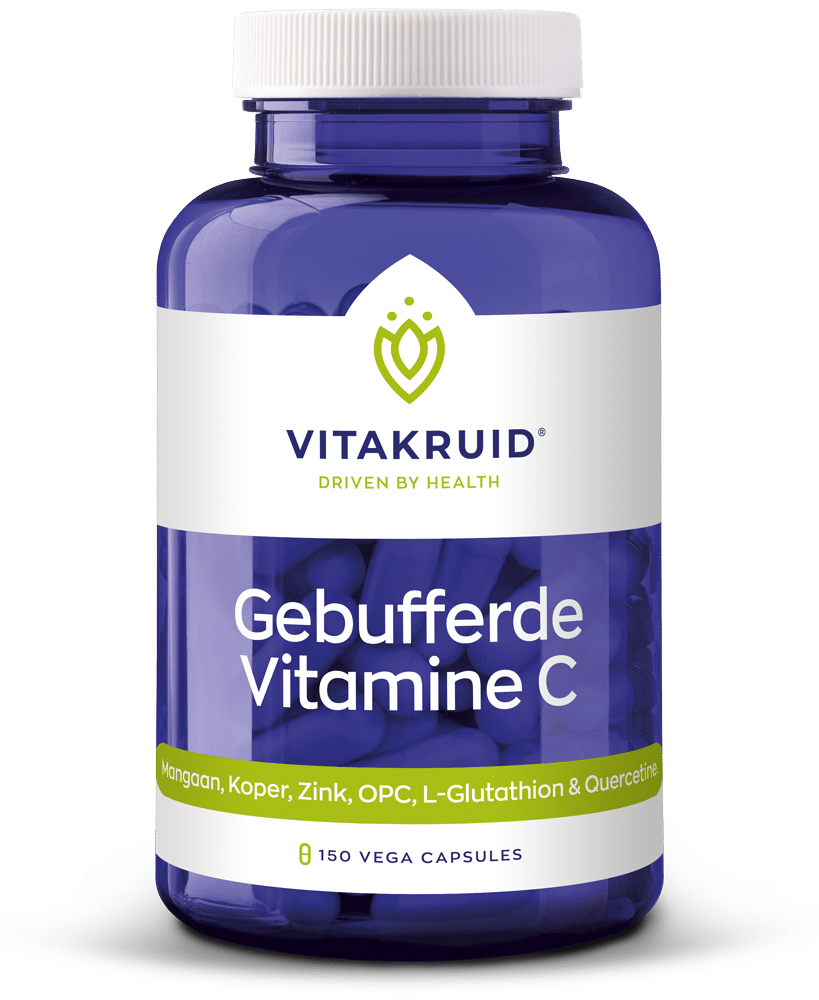 Gebufferde Vitamine C 150 vegicapsules Vitakruid
