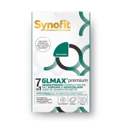GLMax premium 7 in 1 groenlipmossel 60 capsules Synofit
