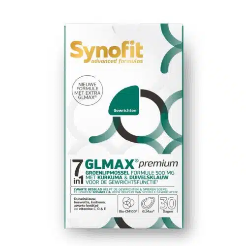 GLMax premium 7 in 1 groenlipmossel 60 capsules Synofit