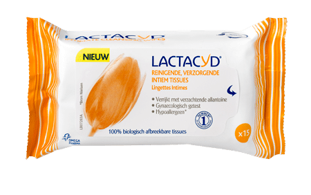Lactacyd VERZORGENDE tissue 15 stuks