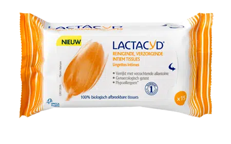 Lactacyd VERZORGENDE tissue 15 stuks