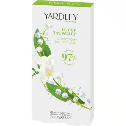 Lily of the Valley soap 3 x 100 gram Yardley