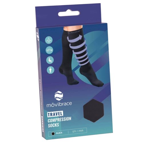 M397 maat 43-46 COMPRESSIE SOK REIS 1 paar Movibrace