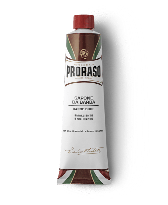 Scheercrème met Sandelwood & Shea Olie 150 ml (Rood) Proraso