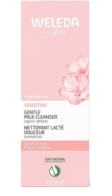Sensitive Reinigingsmelk (amandel) verzachtend 75 ml Weleda