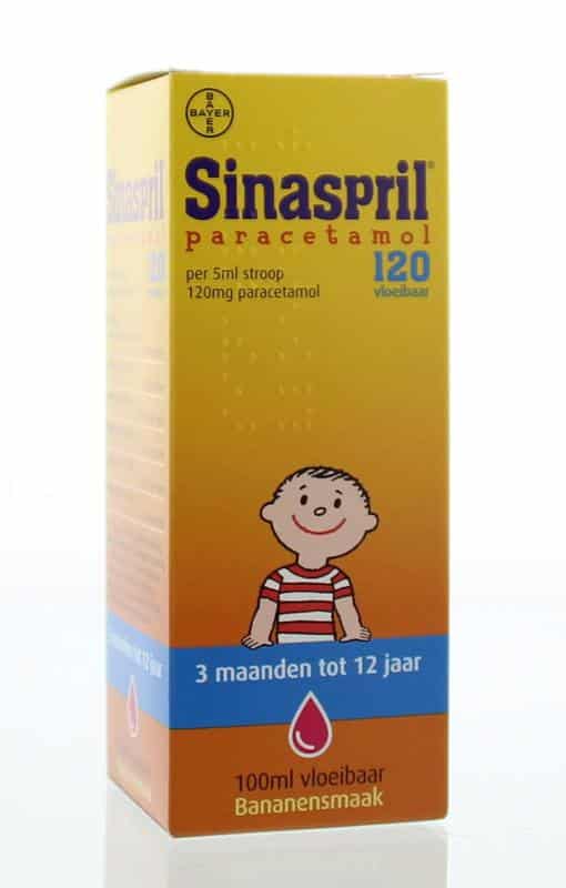 Sinaspril Paracetamol 120 mg 100 ml