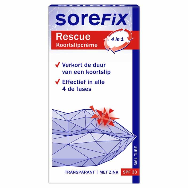 Sorefix Rescue koortslipcrème tube 6 ml