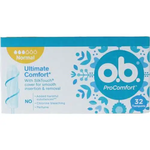 Tampons pro comfort normaal 32 stuks OB
