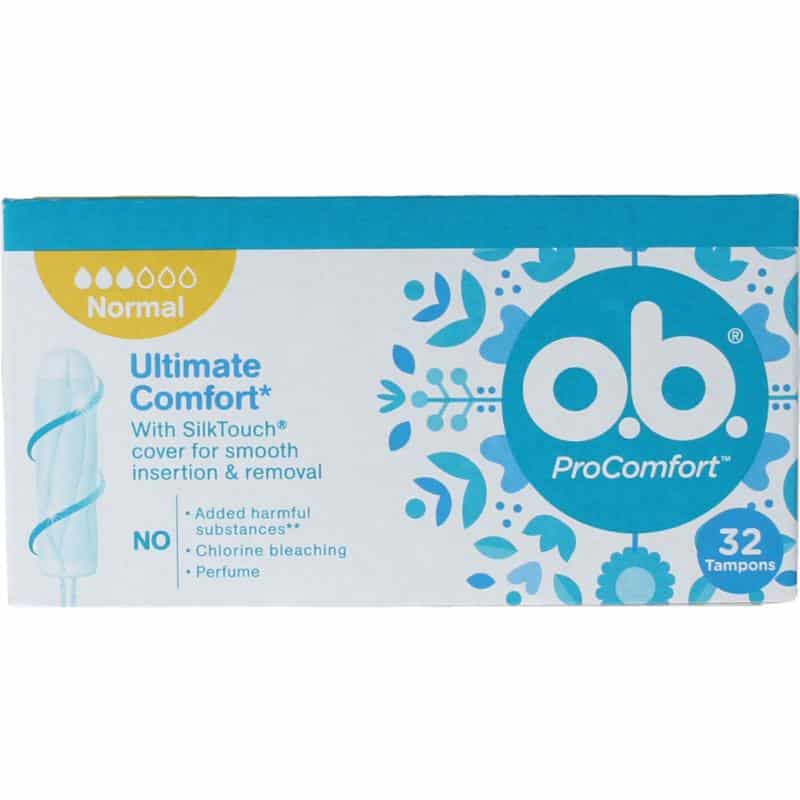 Tampons pro comfort normaal 32 stuks OB