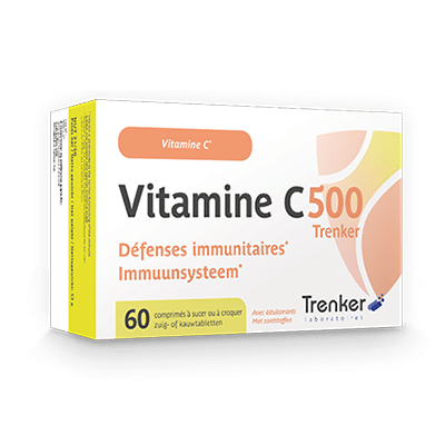 Vitamine C 500 mg 60 zuigtabletten Trenker