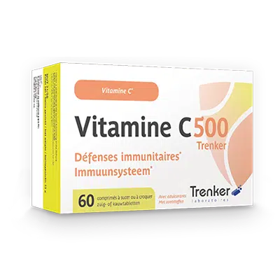 Vitamine C 500 mg 60 zuigtabletten Trenker