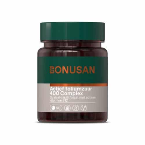 Actief foliumzuur 400 complex 90 tabletten Bonusan