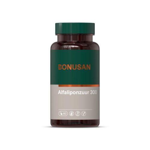 Alfa liponzuur 300 mg 60 capsules Bonusan