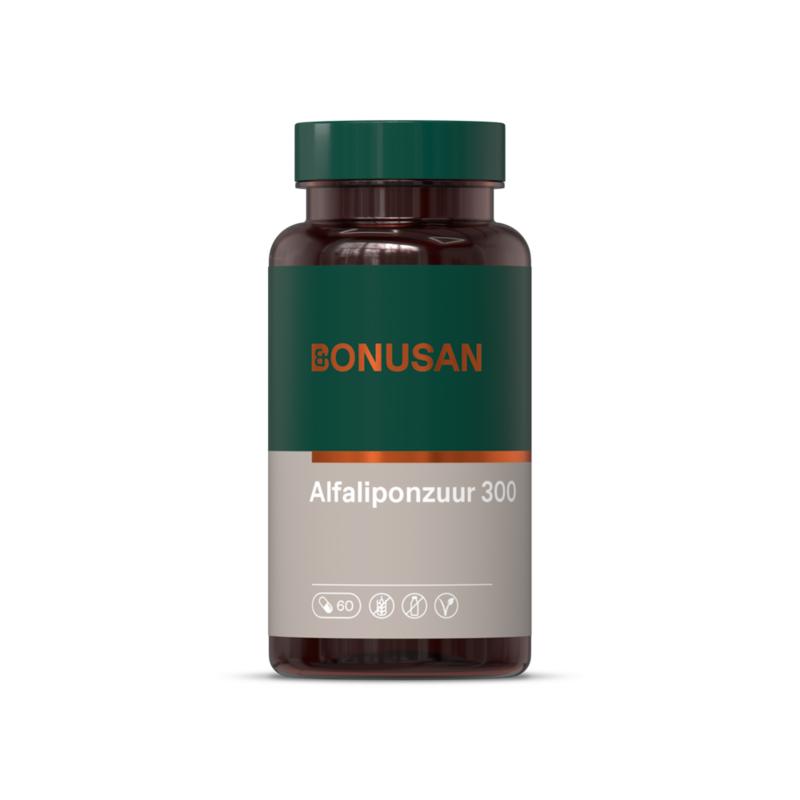 Alfa liponzuur 300 mg 60 capsules Bonusan
