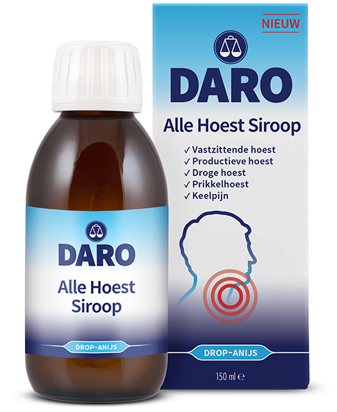 Alle hoest siroop 150 ml Daro