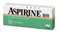Aspirine 100 mg 20 tabletten
