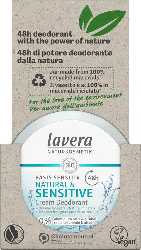 Basis Sensitiv deodorant creme/cream bio 50 ml Lavera