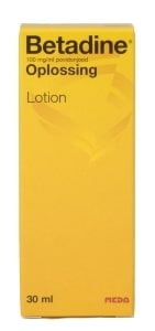 Betadine jodium oplossing 30 ml