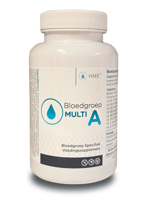 Bloedgroep multi A 120 capsules HME
