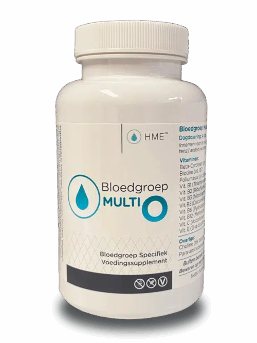 Bloedgroep multi O 120 capsules HME