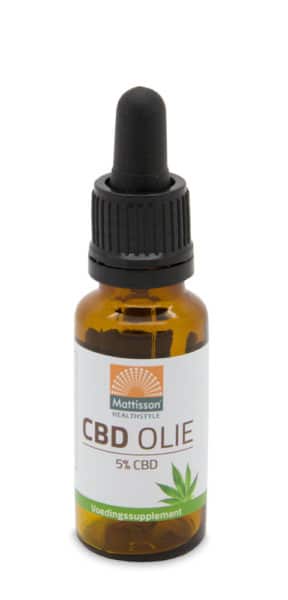 CBD olie 5% 20 ml Mattisson