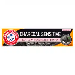 Charcoal Sensitive tandpasta 75 ml Arm & Hammer