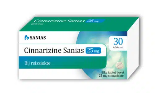 Cinnarizine 25 mg 30 tabletten Sanias