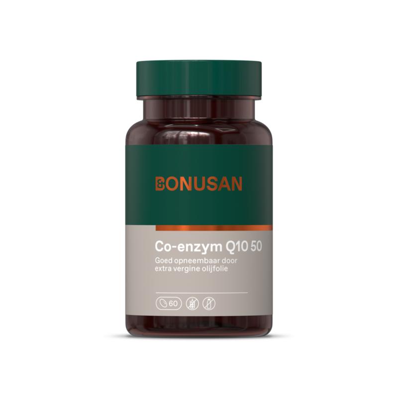 Co-enzym Q10 50 mg 60 capsules Bonusan