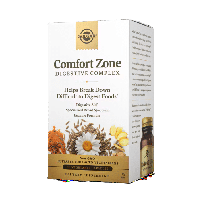 Comfort Zone Digestive Complex 90 plantaardige capsules Solgar