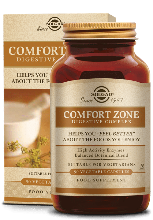Comfort Zone Digestive Complex 90 plantaardige capsules Solgar