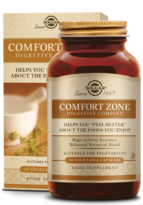Comfort Zone Digestive Complex 90 plantaardige capsules Solgar