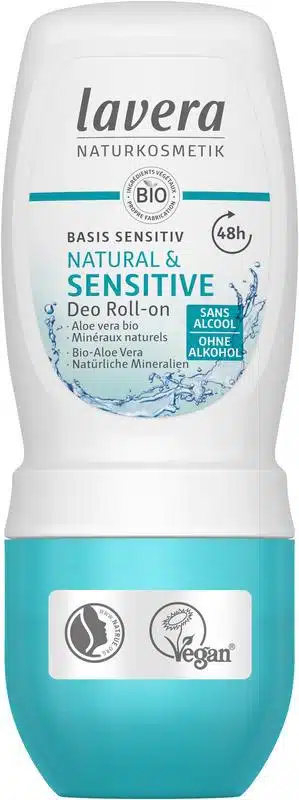 Deodorant roll-on basis sensitiv 50 ml Lavera
