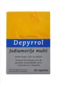 Depyrrol joduim-vrij 60 Vegetarische capsules