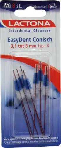 Easydent Type B 3,1 / 8 mm 8 stuks Lactona