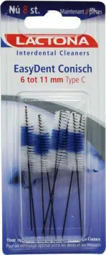 Easydent Type C 6 mm / 11 mm 8 stuks Lactona
