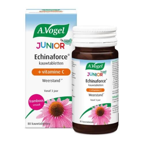 Echinaforce junior & vitamine C 80 kauwtabletten Vogel