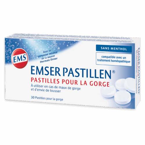 Emser Pastillen zonder menthol 30 zuigtableten Ems