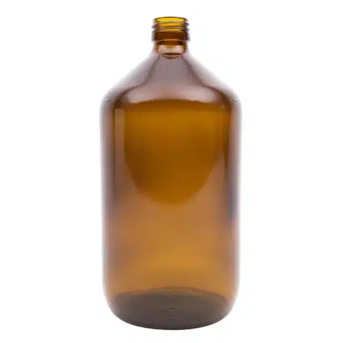 Fles Medicijnfles gedopt 1000 ml