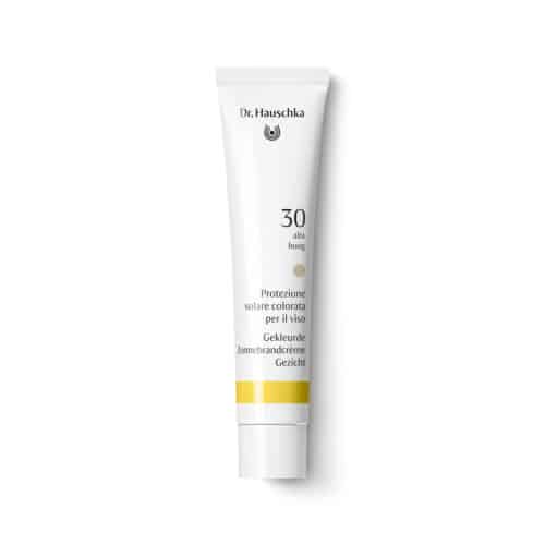 Gekleurde zonnebrandcreme gezicht SPF30 40 ml Hauschka