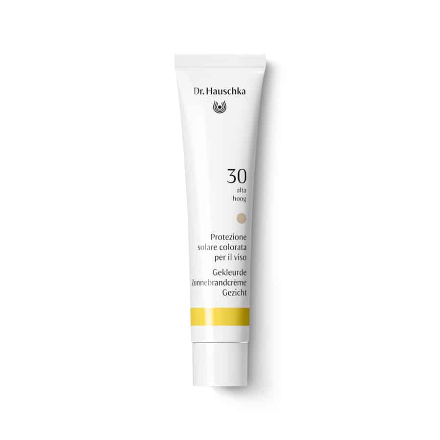 Gekleurde zonnebrandcreme gezicht SPF30 40 ml Hauschka