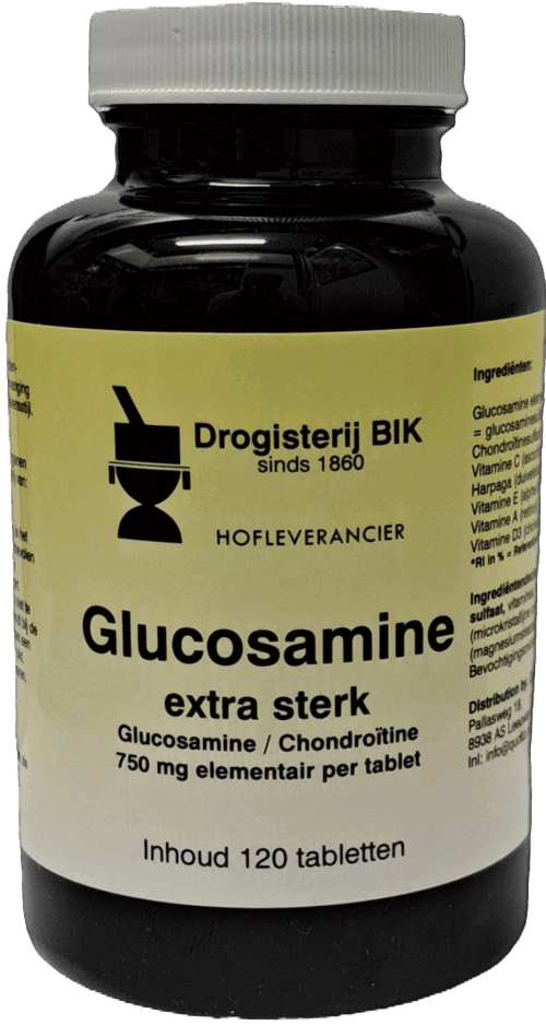 Glucosamine & Chondroitine extra sterk 120 tabletten Drogisterij Bik