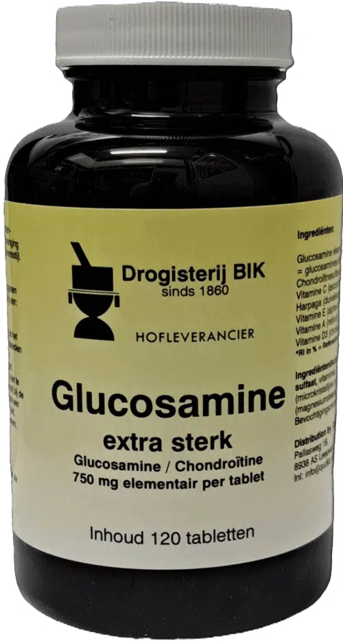 Glucosamine & Chondroitine extra sterk 120 tabletten Drogisterij Bik
