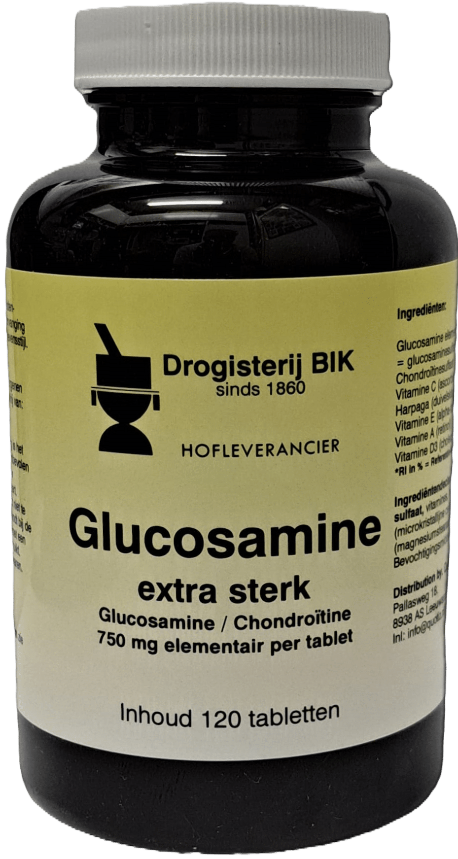 Glucosamine & Chondroitine extra sterk 120 tabletten Drogisterij Bik